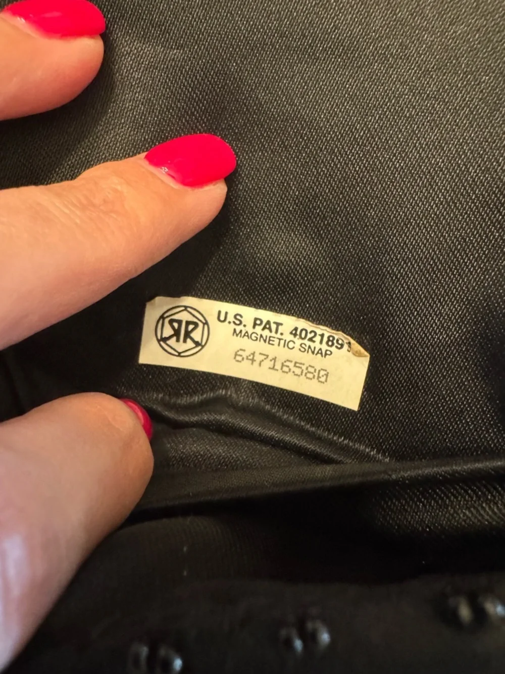 Vintage Gatsby Style Black Evening Bag with Black and Copper‎ Beading